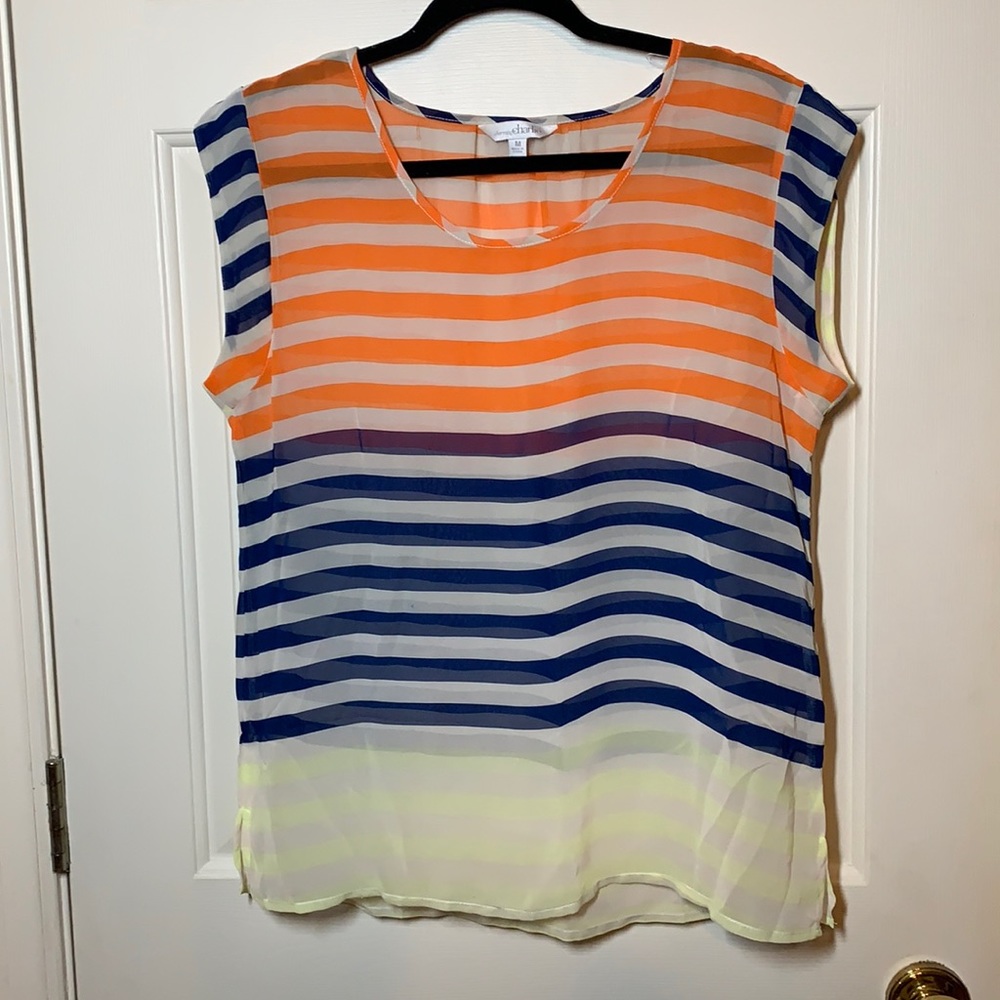 Charming Charlie Sheer Blouse